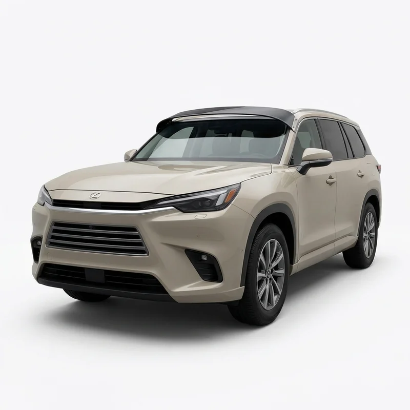 Tinted Acrylic Windscreen Sunvisor for Lexus TX350 (2024 - 2025) - 1