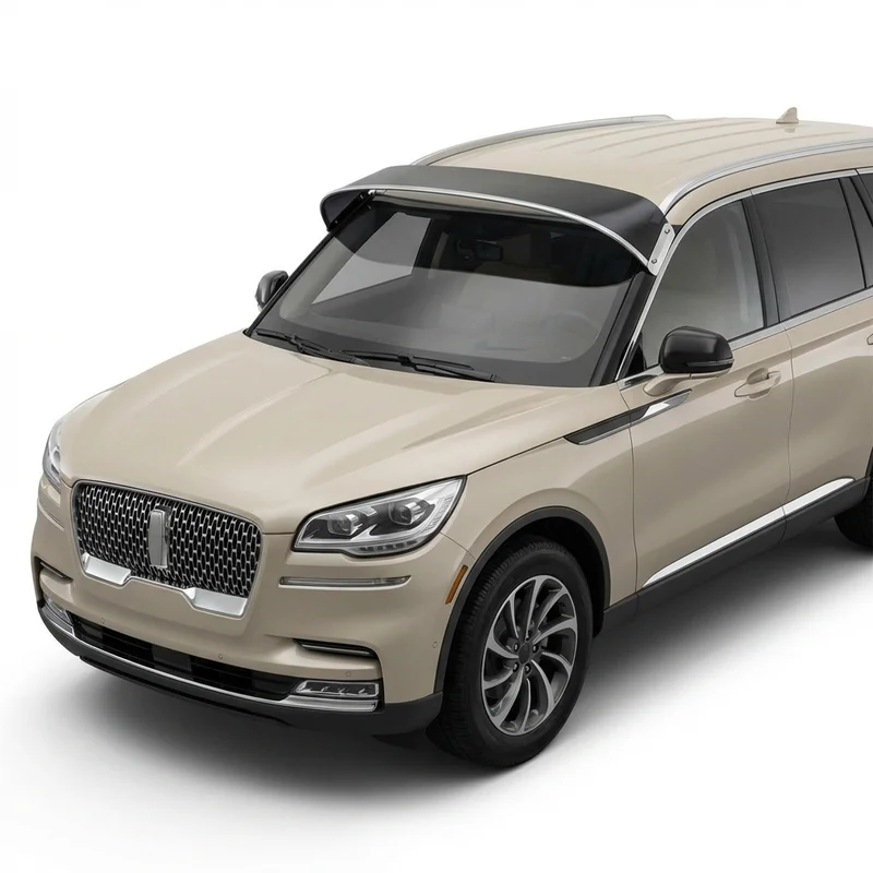 Tinted Acrylic Windscreen Sunvisor for Lincoln Aviator (2003 - 2025) - 1