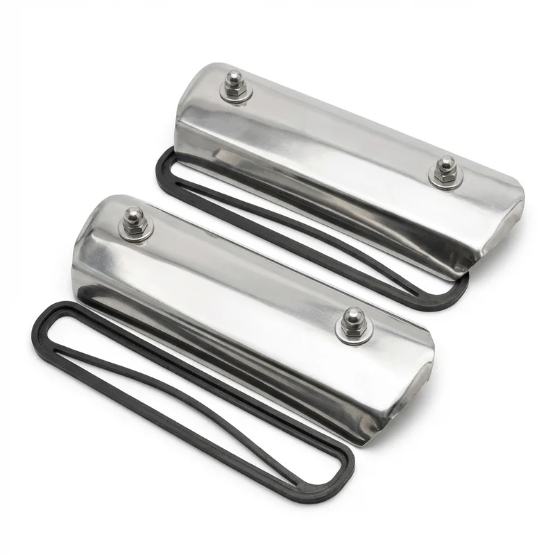 Stainless Steel Mounting Bracket Kit for Lincoln Mark III (1968 - 1971) - 1