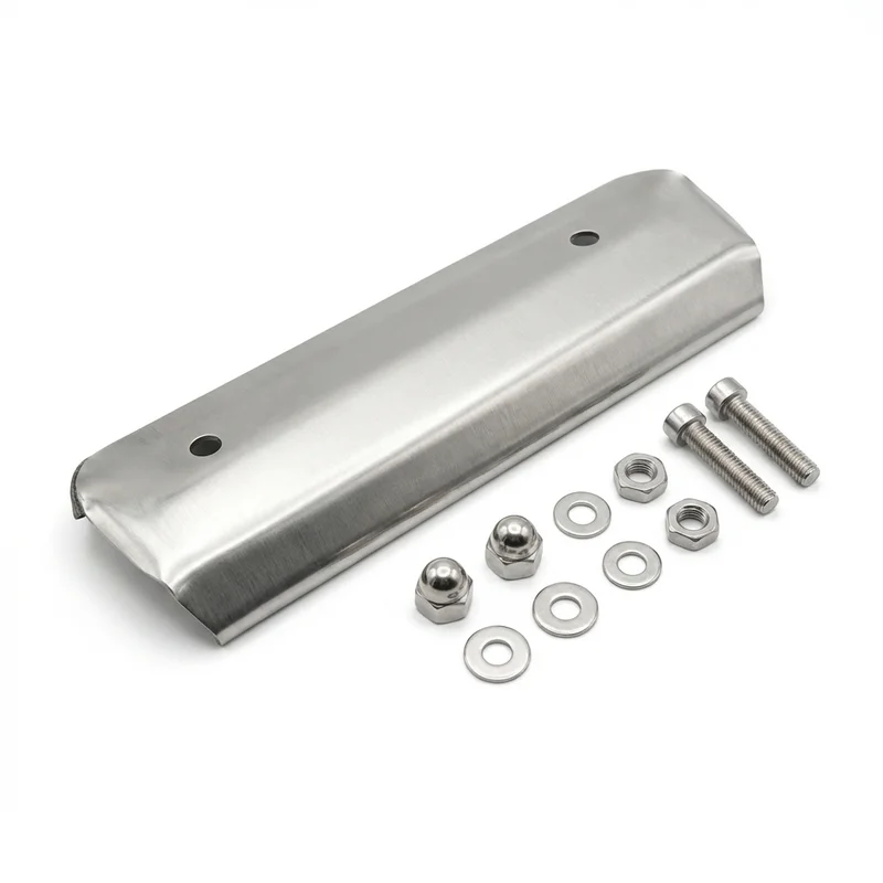 Stainless Steel Mounting Bracket Kit for Lincoln Mark IV (1972 - 1976) - 1