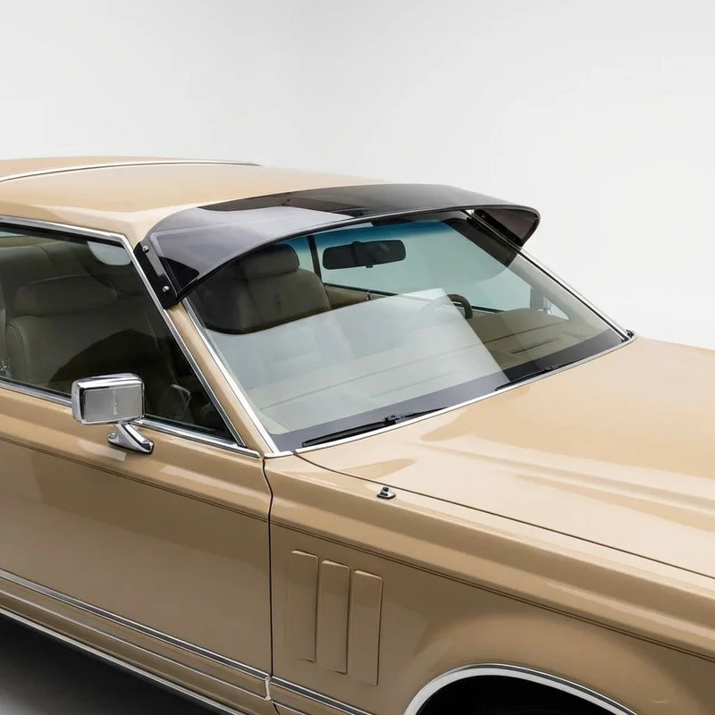 Tinted Acrylic Windscreen Sunvisor for Lincoln Mark V (1977 - 1979) - 1
