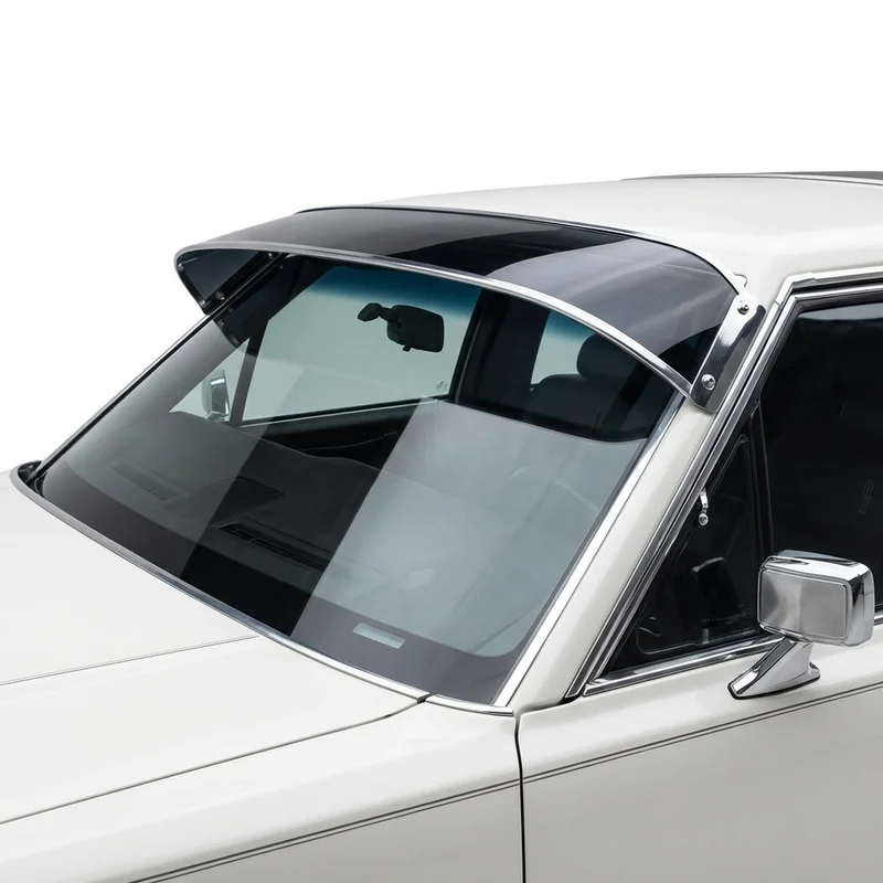 Tinted Acrylic Windscreen Sunvisor for Lincoln Mark VI (1980 - 1983) - 1