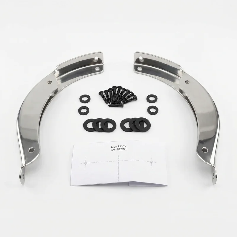 Stainless Steel Mounting Bracket Kit for Lion LionC (2016 - 2020) - 1