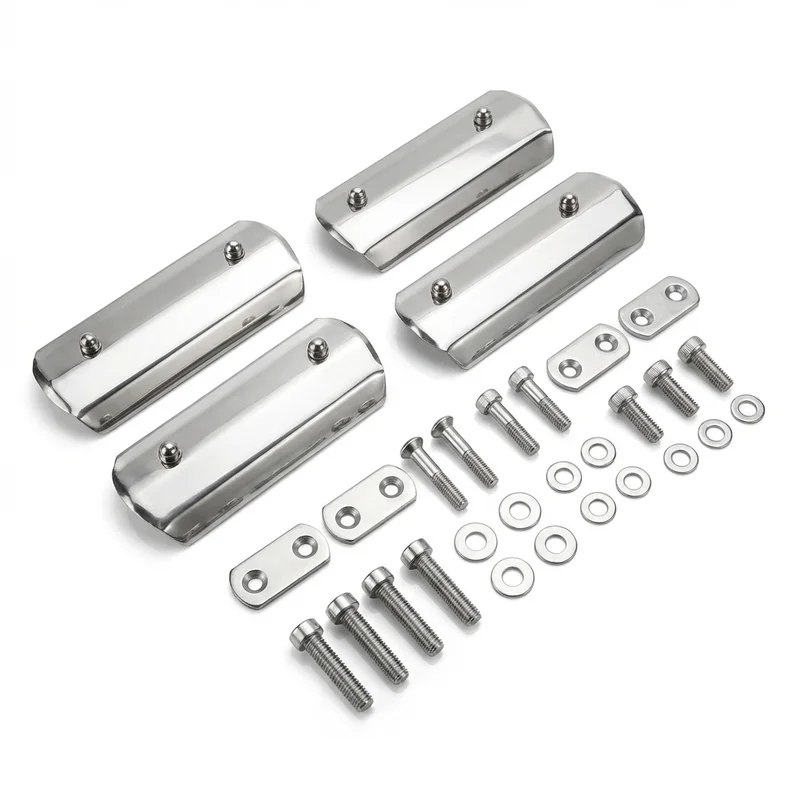 Stainless Steel Mounting Bracket Kit for Mack CH (1989 - 2005) - 1