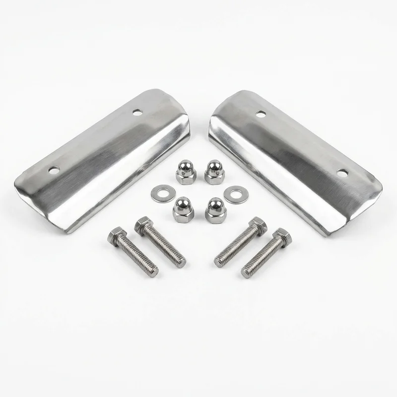 Stainless Steel Mounting Bracket Kit for Mack CHN (2005 - 2007) - 1