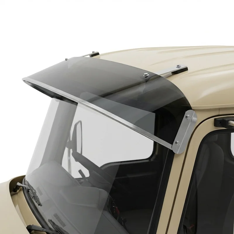Tinted Acrylic Windscreen Sunvisor for Mack CL (1991 - 2007) - 1