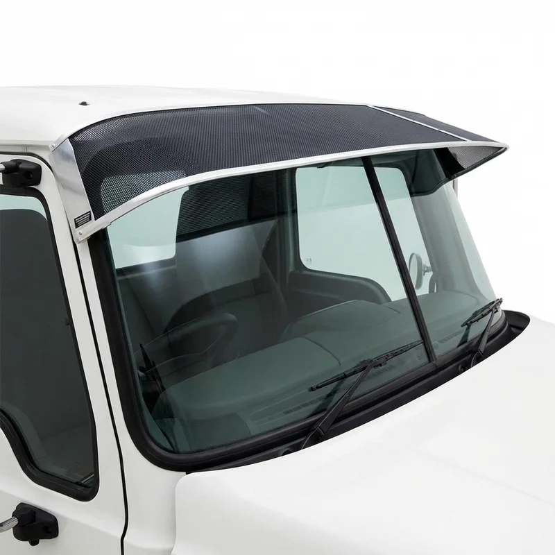 Premium Mesh Windscreen Sunvisor for Mack CS300P Mid-Liner (1986 - 2001) - 1