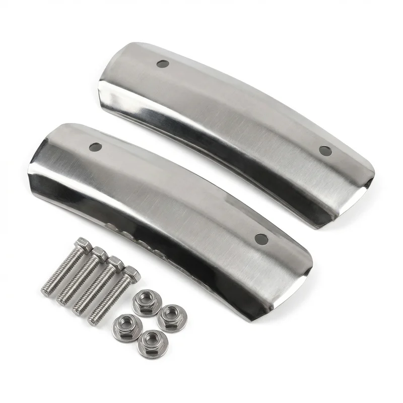 Stainless Steel Mounting Bracket Kit for Mack CTP (2006 - 2008) - 1
