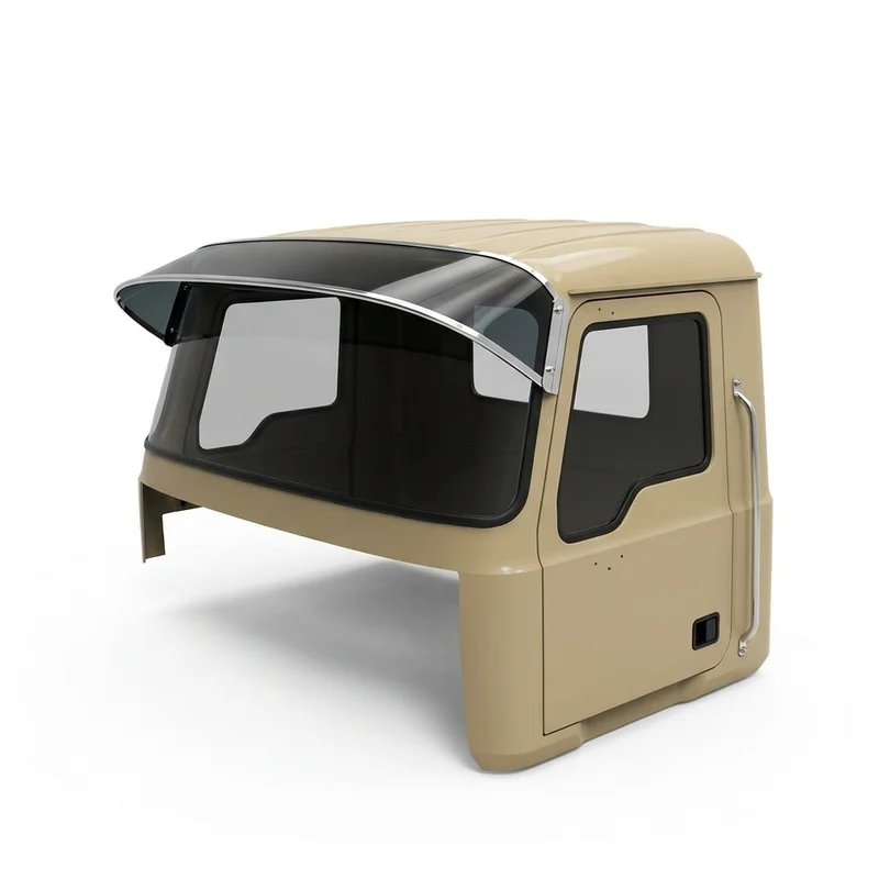 Tinted Acrylic Windscreen Sunvisor for Mack CTP (2006 - 2008) - 1