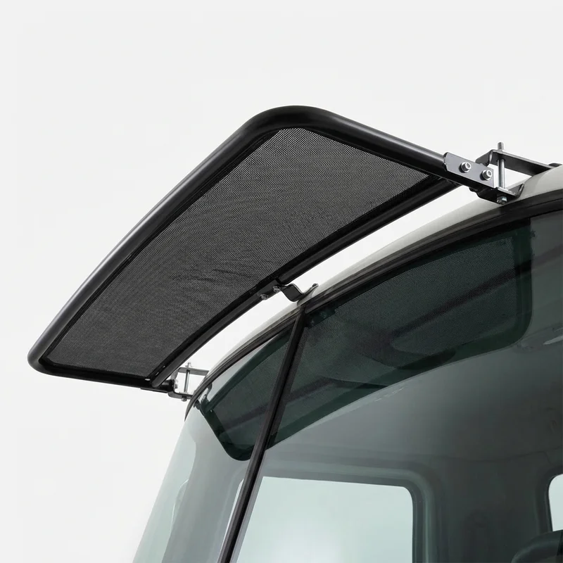 Premium Mesh Windscreen Sunvisor for Mack CXN (2004 - 2008) - 1