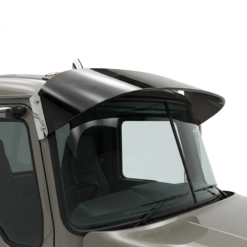 Tinted Acrylic Windscreen Sunvisor for Mack Granite (2015 - 2020) - 1