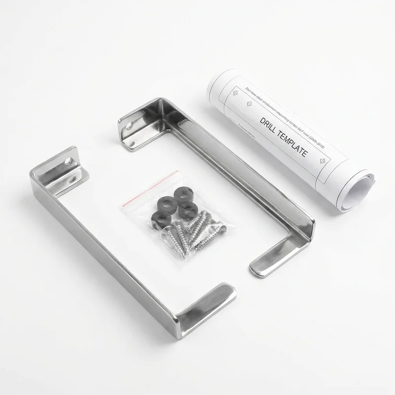 Stainless Steel Mounting Bracket Kit for Mack GU7 (2008 - 2019) - 1