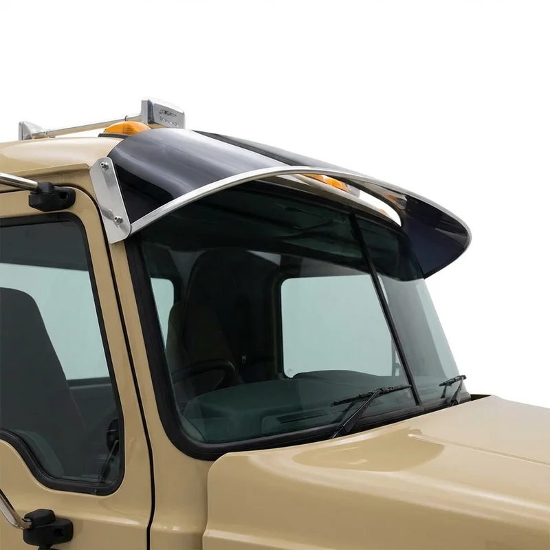 Tinted Acrylic Windscreen Sunvisor for Mack GU8 (2008 - 2019) - 1