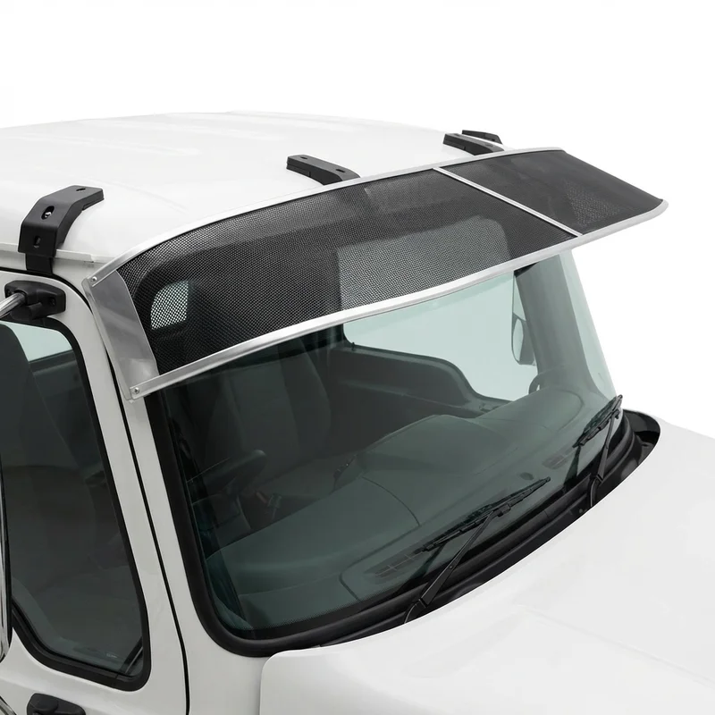 Premium Mesh Windscreen Sunvisor for Mack LR (2019 - 2020) - 1