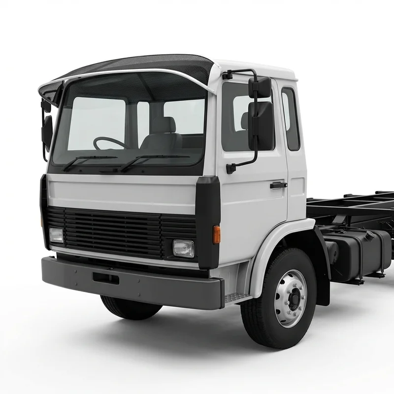 Premium Mesh Windscreen Sunvisor for Mack MS200P Mid-Liner (1980 - 2001) - 1