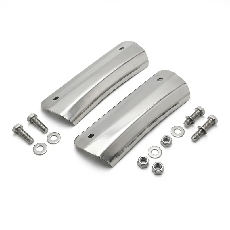 Stainless Steel Mounting Bracket Kit for Mack TD700 (2010 - 2017) - 1