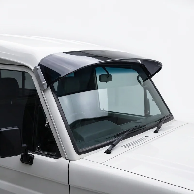 Tinted Acrylic Windscreen Sunvisor for Marmon Herrington 103P (1996 - 1997) - 1
