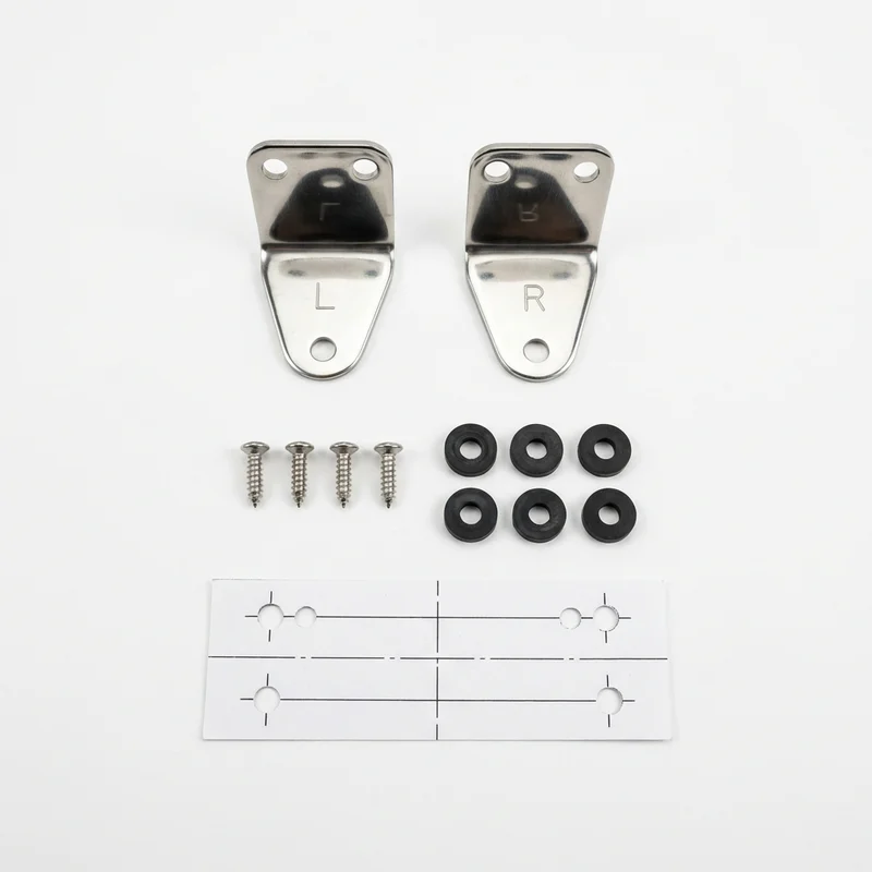 Stainless Steel Mounting Bracket Kit for Maserati Biturbo (1983 - 1987) - 1