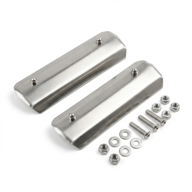 Stainless Steel Mounting Bracket Kit for Maserati Indy (1971 - 1974) - 1
