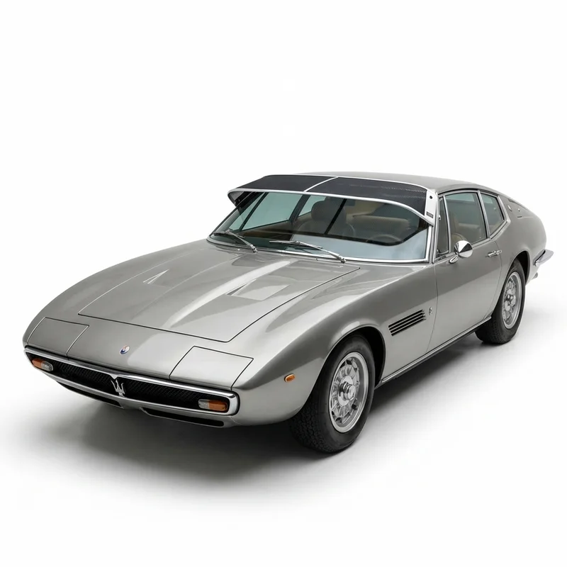 Premium Mesh Windscreen Sunvisor for Maserati Khamsin (1974 - 1979) - 1