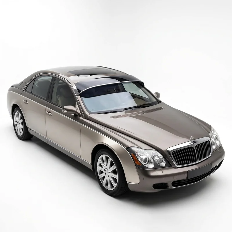 Tinted Acrylic Windscreen Sunvisor for Maybach 57 (2003 - 2012) - 1