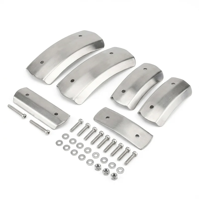 Stainless Steel Mounting Bracket Kit for Maybach 62 (2003 - 2012) - 1