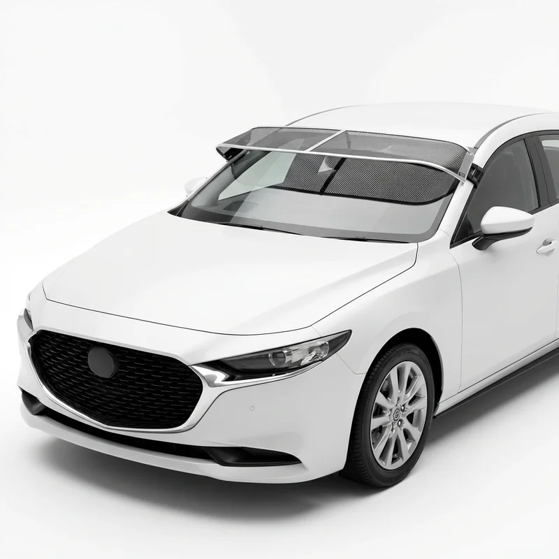 Premium Mesh Windscreen Sunvisor for Mazda 3 Sport (2009 - 2025) - 1