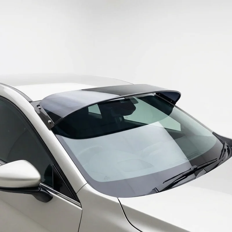 Tinted Acrylic Windscreen Sunvisor for Mazda 3 Sport (2009 - 2025) - 1