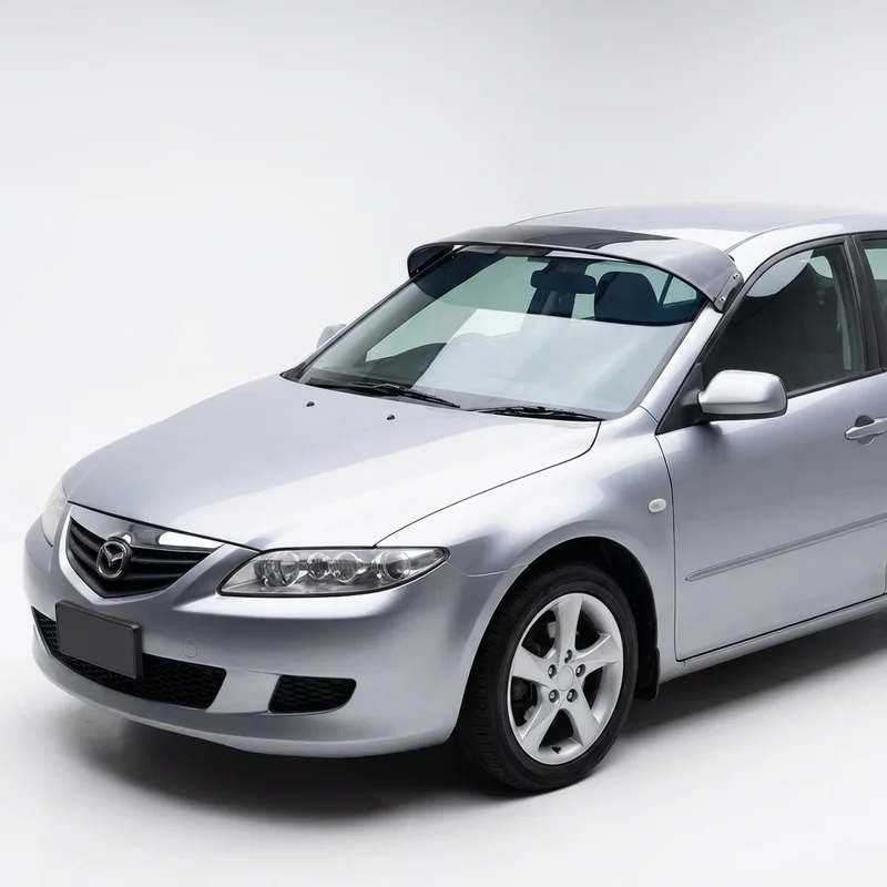 Tinted Acrylic Windscreen Sunvisor for Mazda 6 (2003 - 2021) - 1