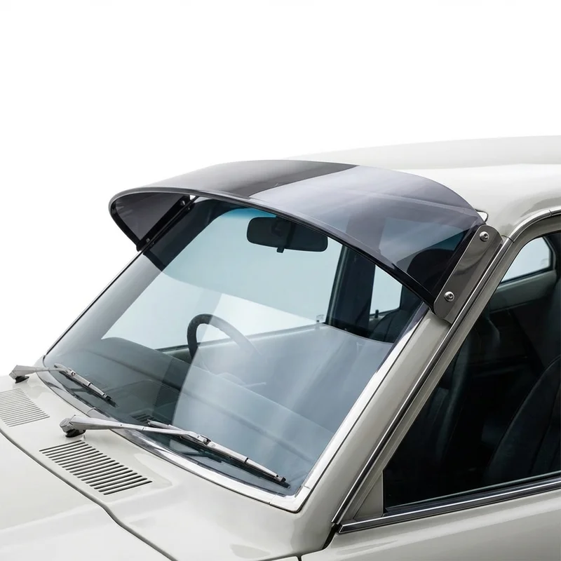 Tinted Acrylic Windscreen Sunvisor for Mazda 808 (1972 - 1977) - 1