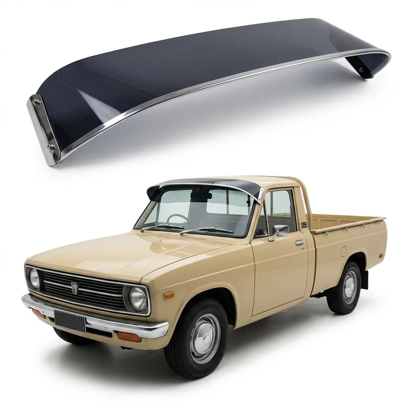 Tinted Acrylic Windscreen Sunvisor for Mazda B1800 (1977 - 1978) - 1