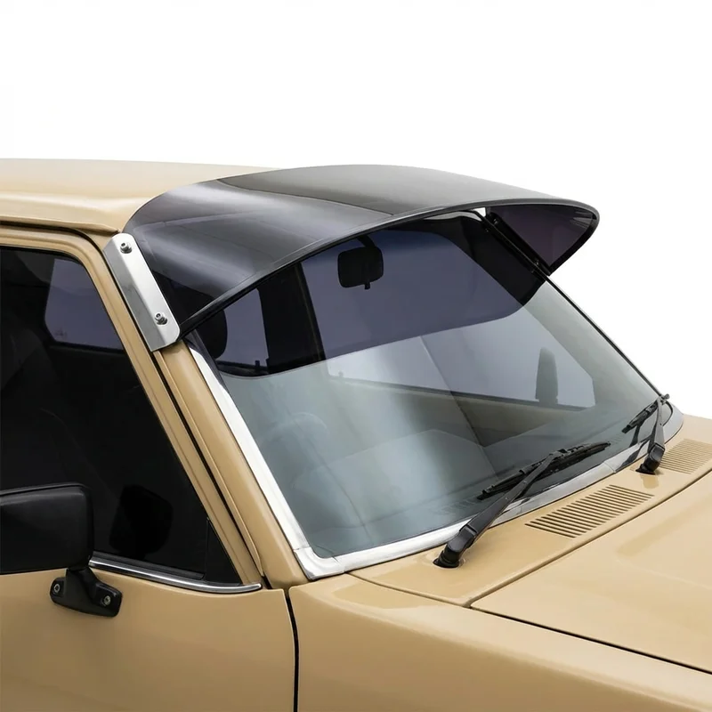 Tinted Acrylic Windscreen Sunvisor for Mazda GLC (1977 - 1985) - 1