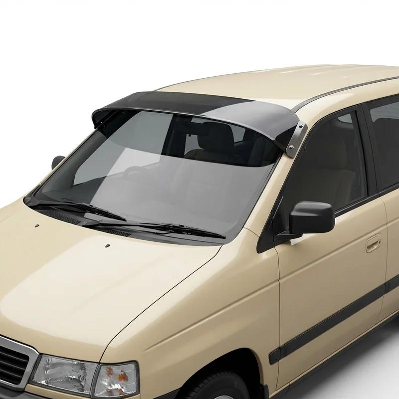 Tinted Acrylic Windscreen Sunvisor for Mazda MPV (1989 - 2006) - 1