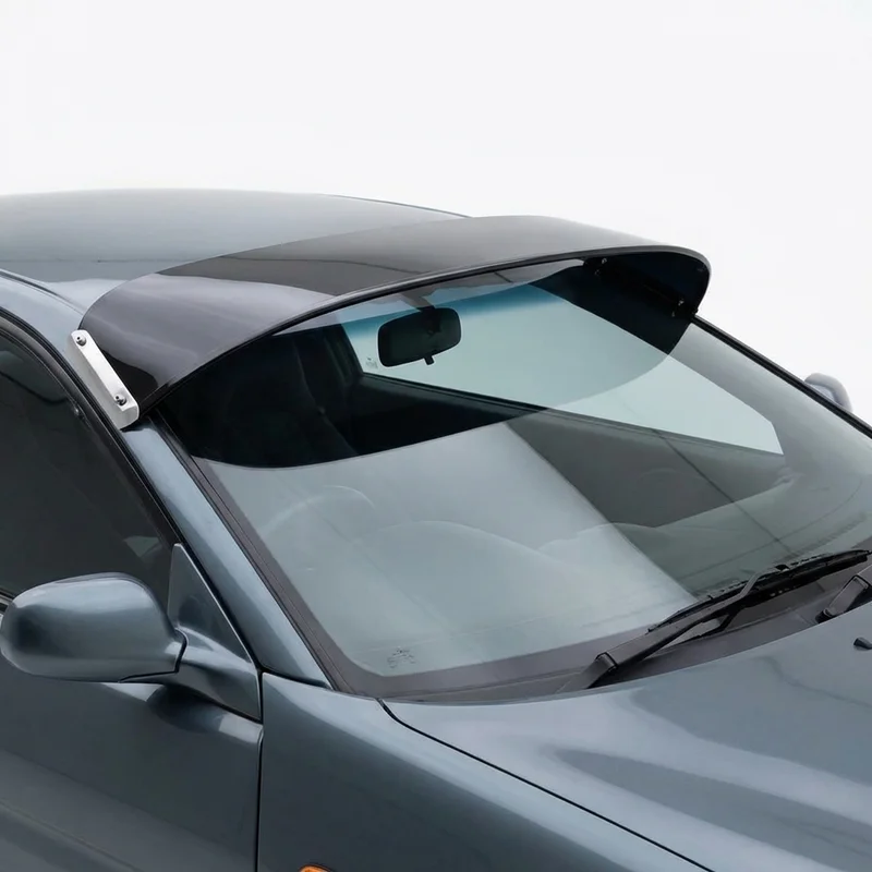 Tinted Acrylic Windscreen Sunvisor for Mazda MX-3 (1992 - 1996) - 1