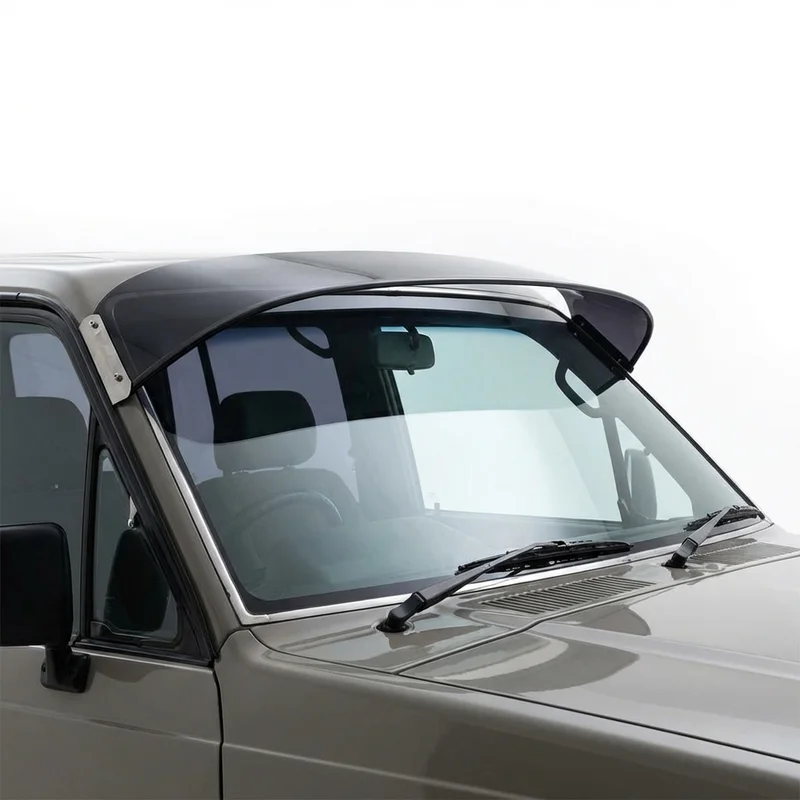 Tinted Acrylic Windscreen Sunvisor for Mazda Navajo (1991 - 1994) - 1
