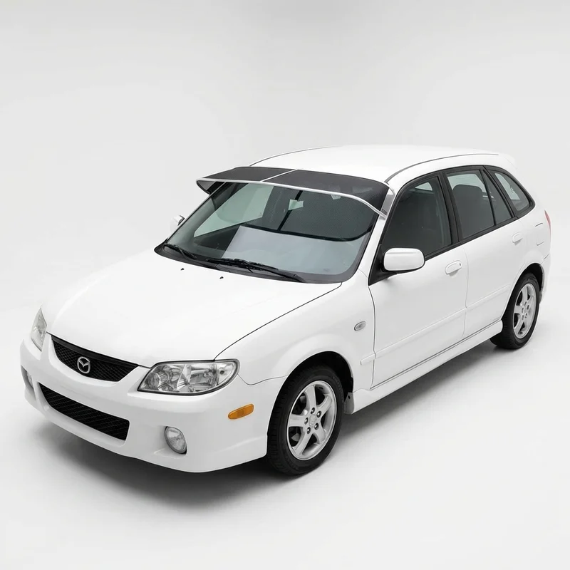 Premium Mesh Windscreen Sunvisor for Mazda Protege5 (2002 - 2003) - 1