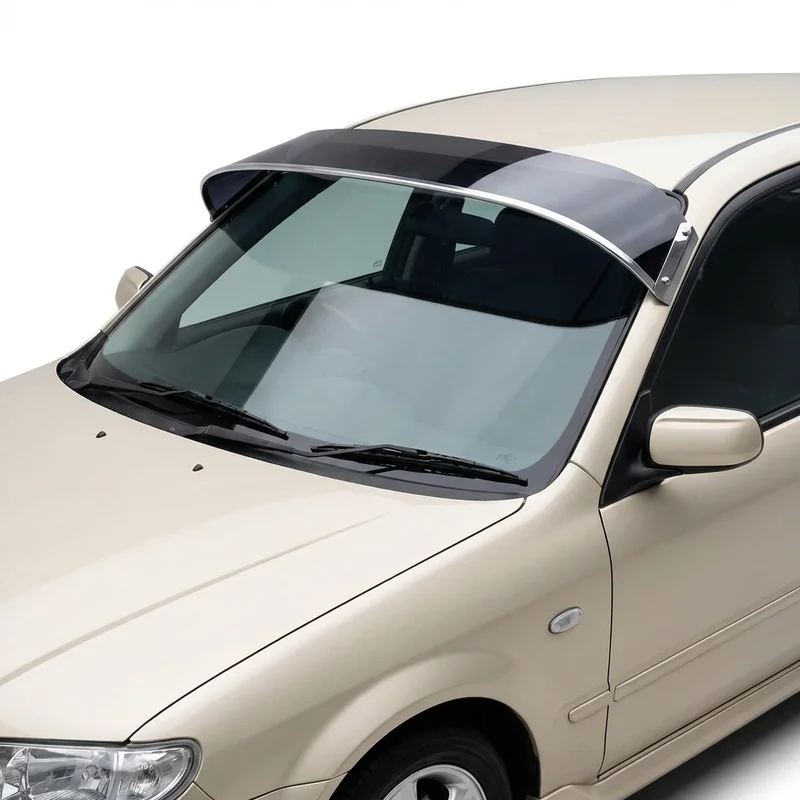 Tinted Acrylic Windscreen Sunvisor for Mazda Protege5 (2002 - 2003) - 1