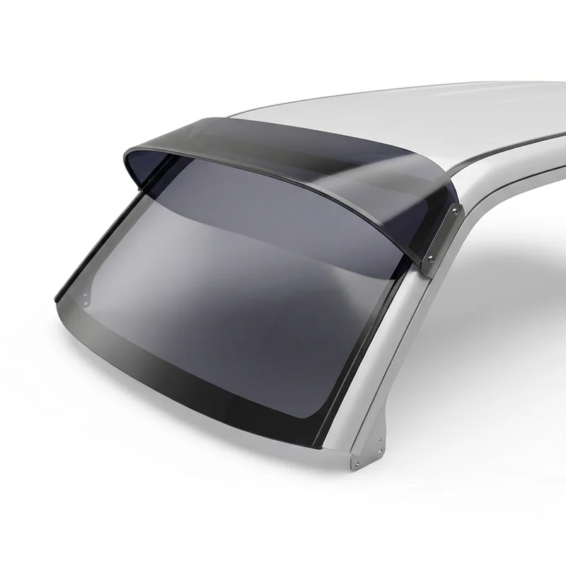 Tinted Acrylic Windscreen Sunvisor for Mazda Tribute (2001 - 2011) - 1