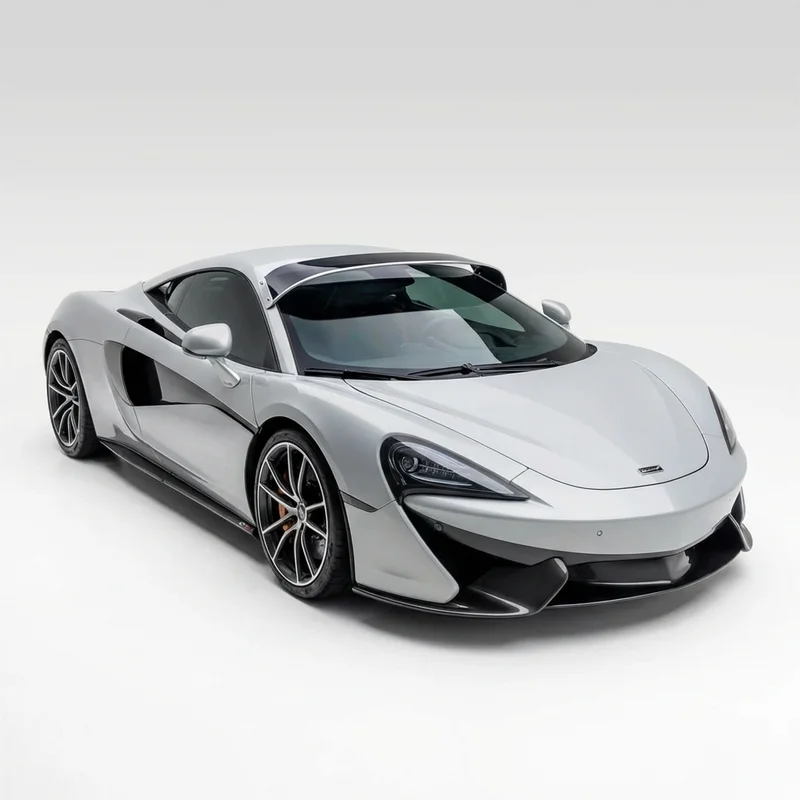 Tinted Acrylic Windscreen Sunvisor for McLaren 570S (2016 - 2020) - 1