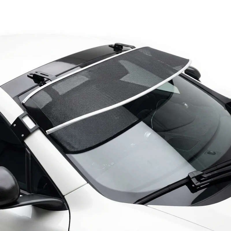 Premium Mesh Windscreen Sunvisor for McLaren 675LT (2016 - 2017) - 1