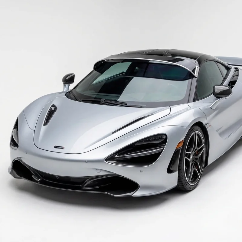 Tinted Acrylic Windscreen Sunvisor for McLaren 720S (2018 - 2020) - 1