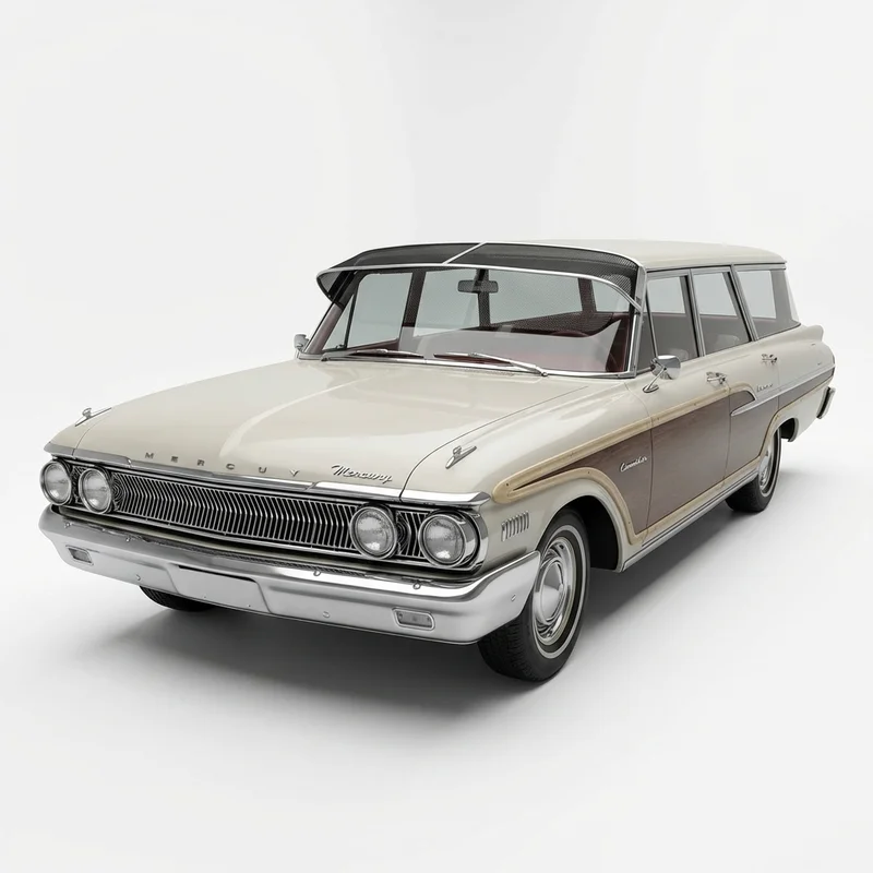 Premium Mesh Windscreen Sunvisor for Mercury Commuter (1961 - 1961) - 1