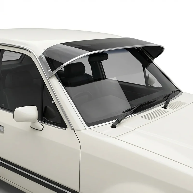 Tinted Acrylic Windscreen Sunvisor for Mercury LN7 (1982 - 1983) - 1