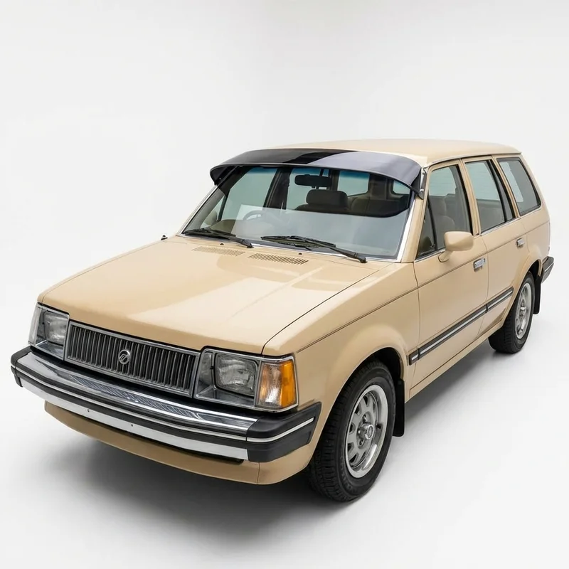 Tinted Acrylic Windscreen Sunvisor for Mercury Lynx (1981 - 1987) - 1