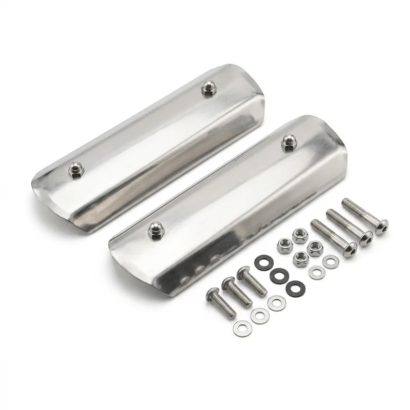 Stainless Steel Mounting Bracket Kit for Mercury Tracer (1987 - 1999) - 1