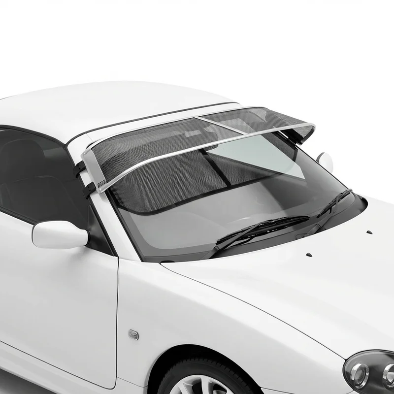 Premium Mesh Windscreen Sunvisor for MG TF (2003 - 2005) - 1