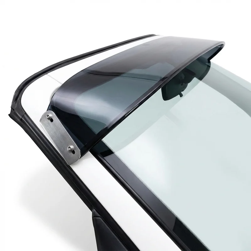 Tinted Acrylic Windscreen Sunvisor for MG TF (2003 - 2005) - 1