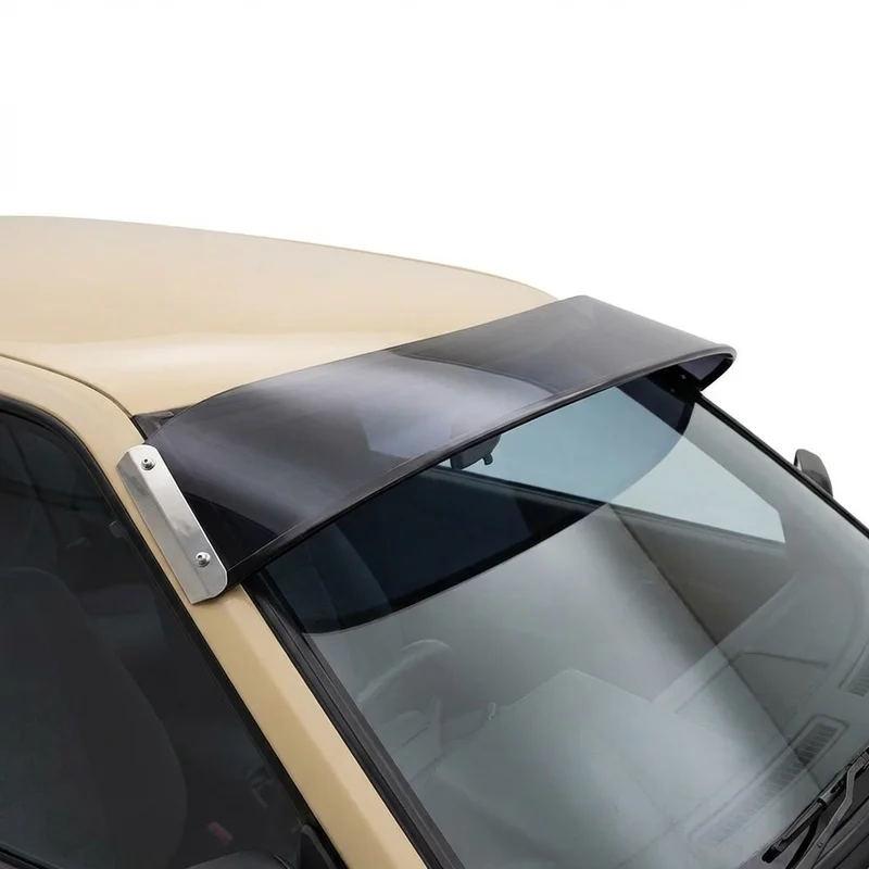 Tinted Acrylic Windscreen Sunvisor for Mitsubishi Cordia (1983 - 1988) - 1