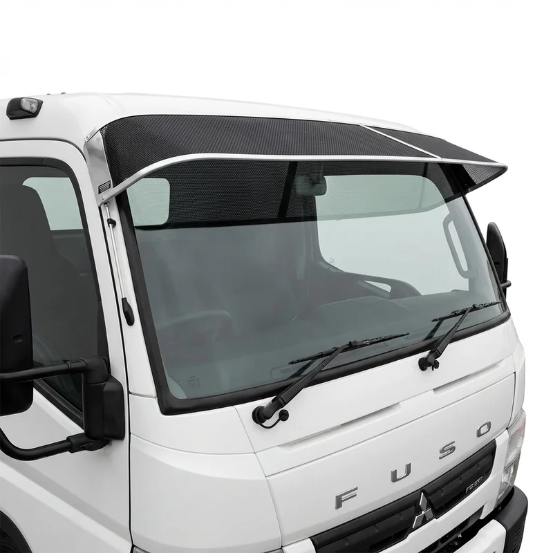Premium Mesh Windscreen Sunvisor for Mitsubishi Fuso FE120 (2005 - 2005) - 1