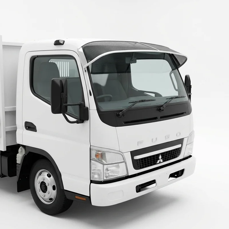 Premium Mesh Windscreen Sunvisor for Mitsubishi Fuso FE125 (2008 - 2011) - 1